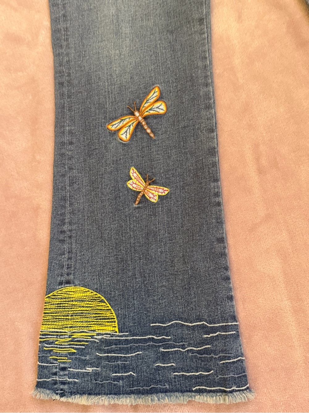 Driftwood Romy Flare jeans NWT - Picture 3 of 13